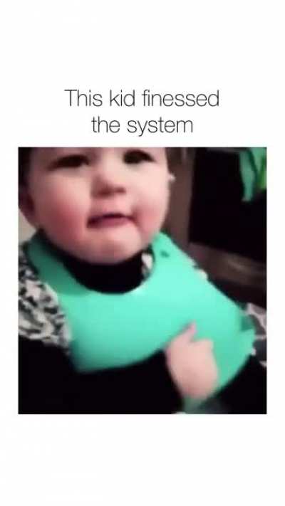 kid breaks through the matrix?