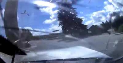 Massive car accident caused by street racing (unknown if anyone was injured or died)