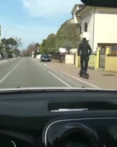 Crusin down the street in my 6'4