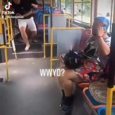 He just wanted a bite ???