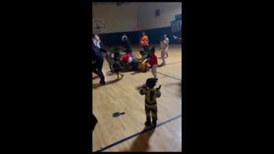 "IT" Clown came to the wrong party