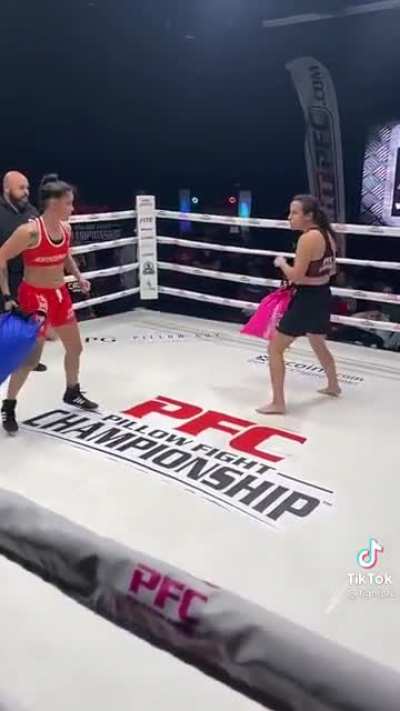Float like a butterfly sting like a… pillow?