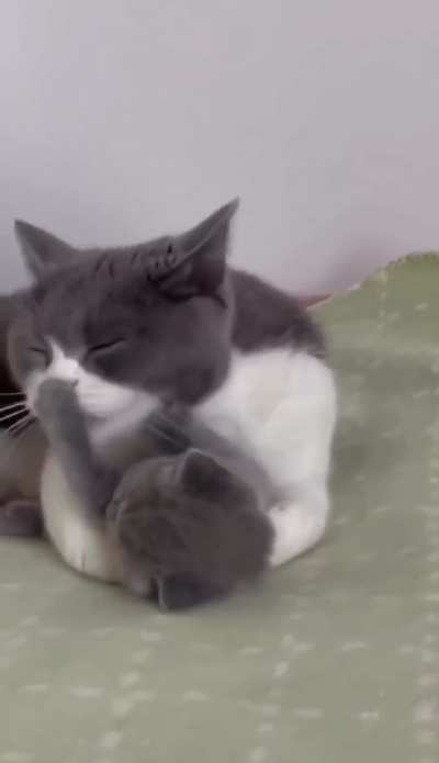 I'm already clean. Let me go, mom