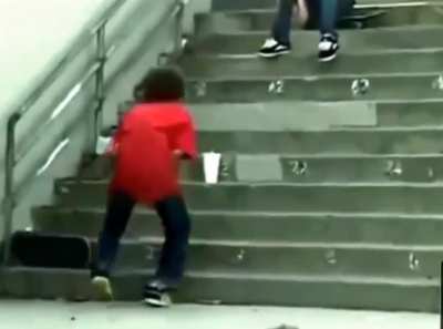 He thought he would land it like a boss