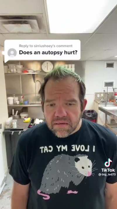 Does an autopsy hurt?