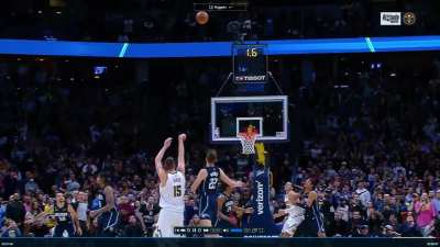 [Highlight] Nikola Jokic hits the clutch stepback 3 to beat the Orlando Magic (Including Replays)