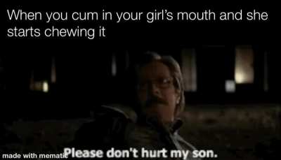 No please don’t