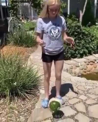 Watermelon drop