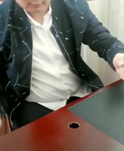 Smashing a walnut