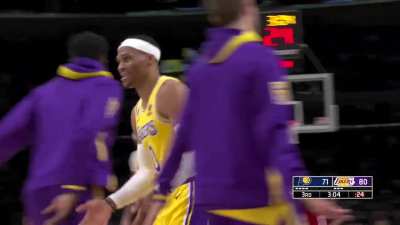 [Highlight] Russ with the dance after the made three
