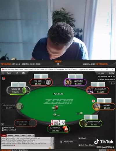 Giving advice to a professional poker player