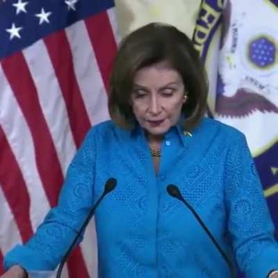 Speaker Nancy Pelosi: "When the price of oil goes up, the price of gasoline goes up. When the price of oil goes down, the price of gasoline does not necessarily go down. This is not right. It's not fair."