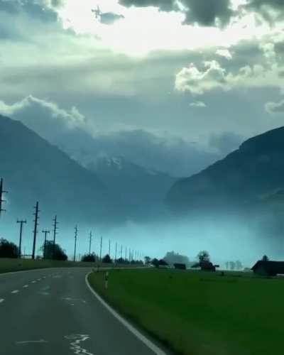 ? Taking a scenic drive in Switzerland
