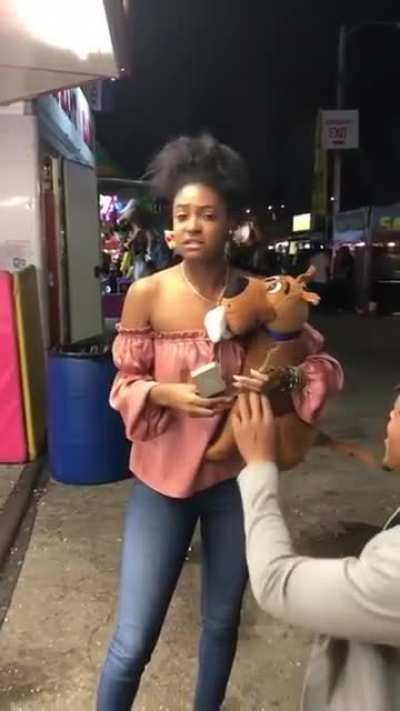 Girlfriend thinks heartfelt proposal is a prank ?