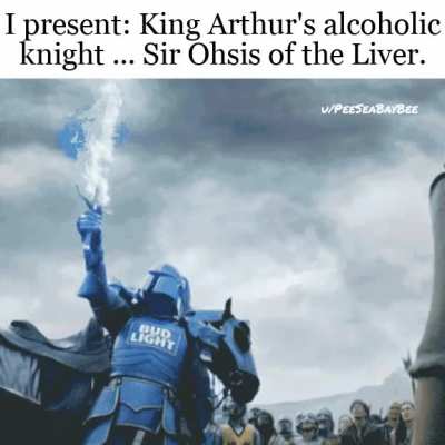 King Arthur's Alcoholic Knight