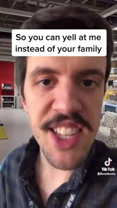 I can’t believe they have you working thanksgiving