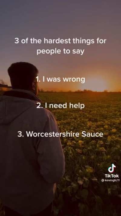 The 3 hardest things to say (repost)