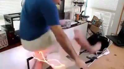 His ass is toast