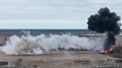 Another Russian helicopter brought down by UA MANPADS