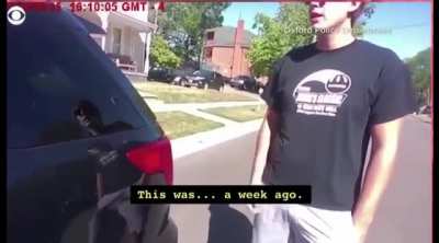 "That's why I was staying home"