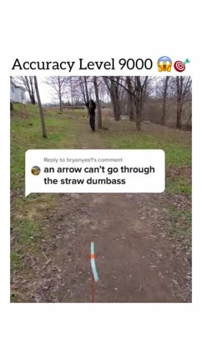 Real life Hawkeye ? is on some Next F-ing Level stuff...
