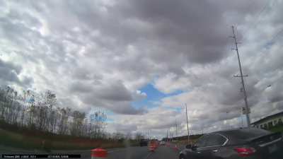 [oc] Driver forgets to engage brain before navigating construction zone. ?