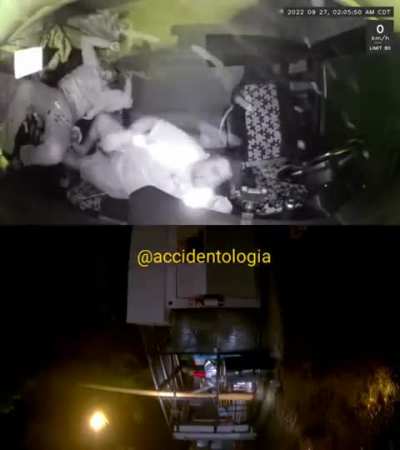 Accident seen from the inside