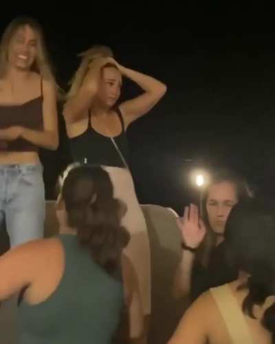 Just keep dancing It’ll be ok