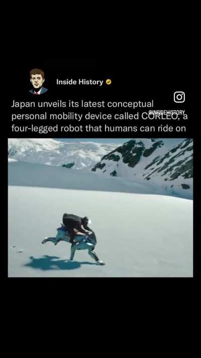 Japan releases conceptual personal mobility device.