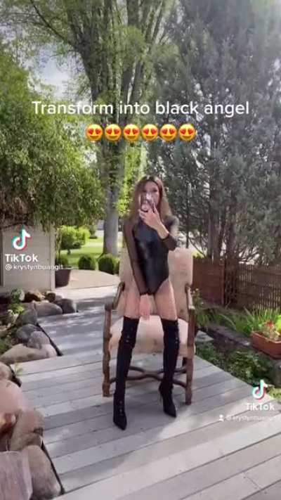 Not sure what she's going for here