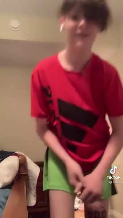 This kid has to show his face at school.