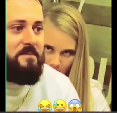 The “look” before you take someone’s soul….