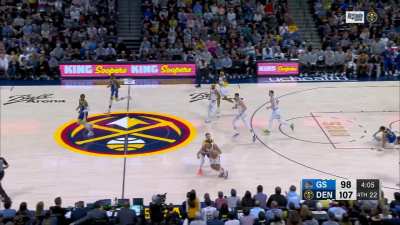 [Highlight] Watson slams it after the Poole turnover to put the Nuggets up double digits