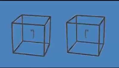 Pretty bizare. The cubes aren’t moving at all.