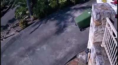 WCGW If I Try To Save Effort By Towing My Trash Up The Driveway