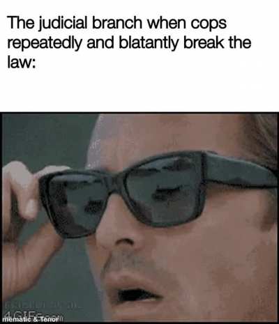 That’s not what blind justice means, guys