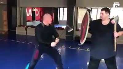 WCGW If My Trainer Swings An Axe At Me While I Defend Using A Flimsy Shield &amp; A Crappy Mallet