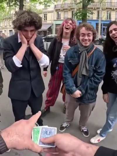 Insane card trick.