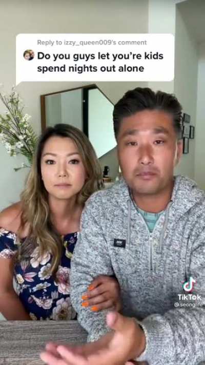 Husband isn’t allowed to be at home alone with his kids and their friends because they don’t want to be falsely accused of something ?