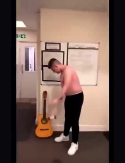 Hand me the guitar