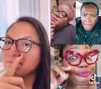 Their facial expressions don’t make it any better. ?