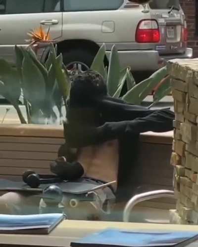 ... to hit a pipe