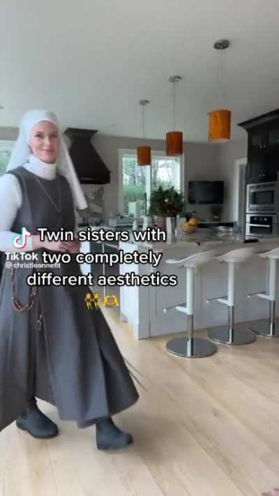 Twin sisters