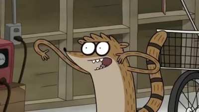 And then I’ll be like.