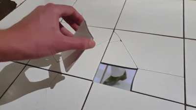 What's under those tiles?
