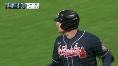 [Highlight] Brandon Crawford robs Austin Riley of a hit with an incredible play.