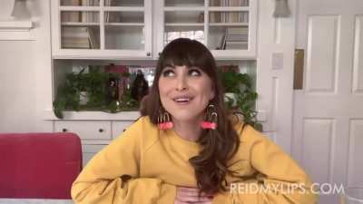World renowned "actress" Riley Reid laughs about having multiple abortions