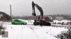 Hey lets punch the guy with extremely powerful machinery, what could go wrong.