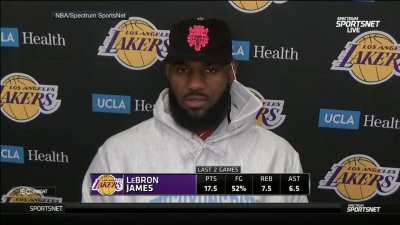 [Highlight] LeBron on the Play-In Tournament: "Whoever came up with that shit needs to be fired"