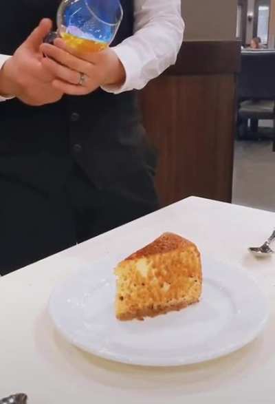 This fireball dessert